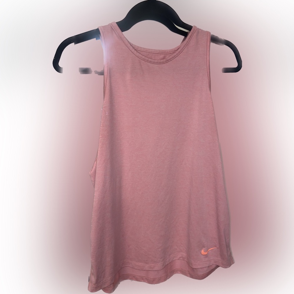 Pink Nike Muscle Tank Dri-Fit